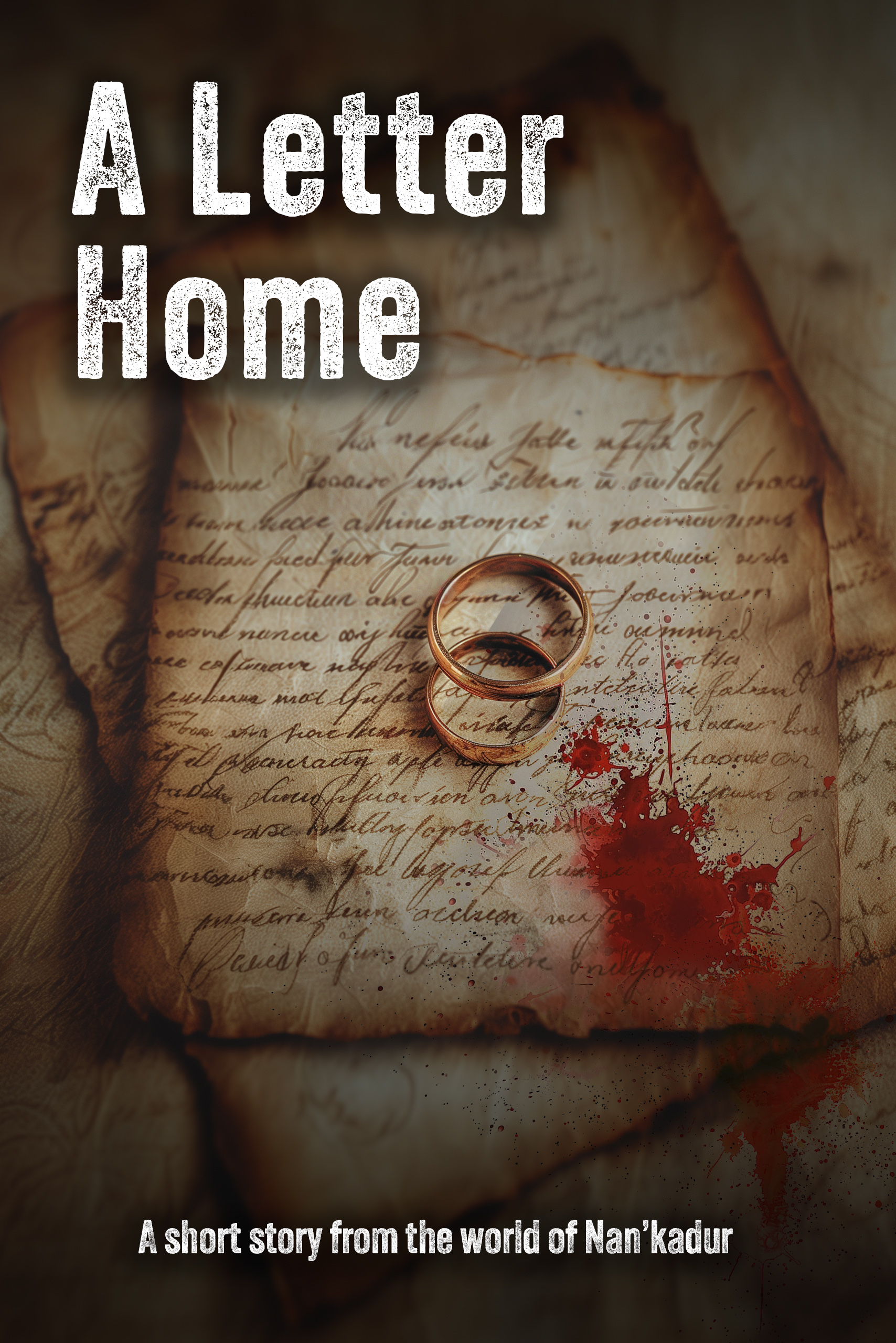 Cover art for the short story, A Letter Home